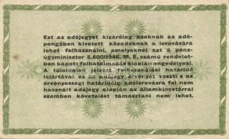 Adópengő tétel 7klf, összesen 24db T:II,II/III,III (kevés)