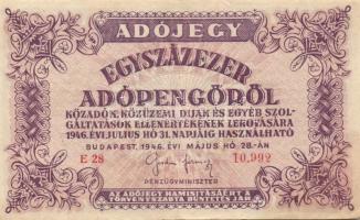 Adópengő tétel 7klf, összesen 24db T:II,II/III,III (kevés)