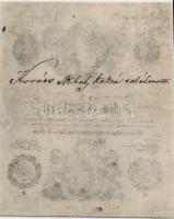 1841. 10G korabeli hamisítvány, hátoldali "Kováts Mihály kezén találtatott"! T:restaurált