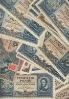 Pengő + infla tétel 63db 13db külföldi T:II,II/III,III