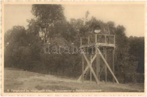 Fényszóró és megfigyelő állás / Scheinwerfer und Beobachtungsstand / WWI K.u.K. military, Spotlight and observation post