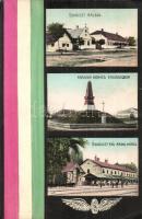 2 db RÉGI képeslap; Kál és Püspökfürdő / 2 pre-1945 postcards, Kál and Baile 1 Mai