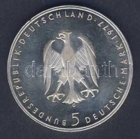 NSZK 1977. 5M Ag "Heinrich von Kleist" T:BU