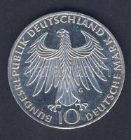 NSZK 1972. 10M Ag "Olimpia-Sportolók" T:BU