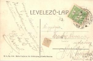 Szentes, Báró Harucker utca. W.L. Bp. 4134. Eisler Lajos kiadása