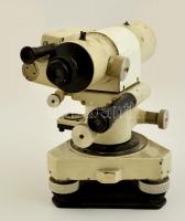 C. P. Goerz Wien tüzérségi teodolit, tájoló, jelzett, m: 20 cm