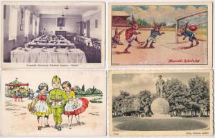 Érintetlen képeslap hagyaték: kb 180 db háború előtti képeslap sok magyar és történelmi magyar városképpel, benne kevés külföldi és motívum