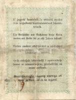 1848. 2Ft "Kossuth bankó" (4x) T:restaurált