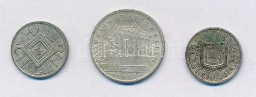 Ausztria 1925. 1/2Sch Ag (2x) + 1926. 1Sch Ag T:2
Austria 1925. 1/2 Schilling Ag (2x) + 1926. 1 Sch...