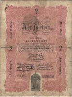 1848. 2Ft "Kossuth bankó" hátoldali ékezet helyett pont a román szövegben nyomdahibával T:IV