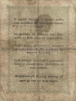 1848. 2Ft "Kossuth bankó" hátoldali ékezet helyett pont a román szövegben nyomdahibával T:...