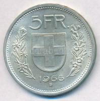 Svájc 1966B 5Fr Ag "Tell Vilmos" T:2
Switzerland 1966B 5 Francs Ag "William Tell&quo...