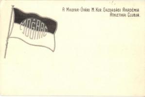 A Magyaróvári M. kir. Gazdasági Akadémia atlétikai clubja / Hungarian athletic club flag (EK)