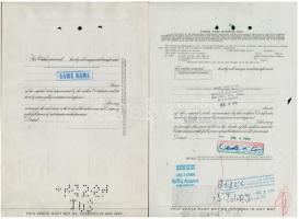Amerikai Egyesült Államok 1958-1979. 10db-os vegyes részvény tétel, benne "CCI Corporation"...