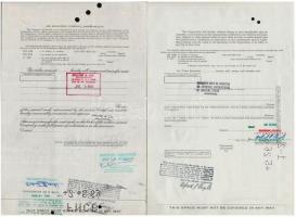 Amerikai Egyesült Államok 1967-1977. 10db-os vegyes részvény tétel, benne "American DualVest Fu...