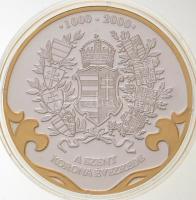 DN "A Szent Korona évezrede - Szapolyai János koronázása 1526" aranyozott, ezüstözött Cu e...