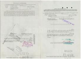 Amerikai Egyesült Államok 1967-1977. 10db-os vegyes részvény tétel, benne "Food Fair Stores, In...