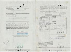 Amerikai Egyesült Államok 1967-1977. 10db-os vegyes részvény tétel, benne "Food Fair Stores, In...