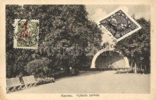 Kaunas, Vytauto parkas / park. TCV card (EK)