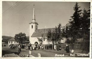 Parajd, Praid; Református templom, folklór / church, folklore