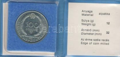1983. 100Ft "Czóbel" T:BU Eredeti tokban, tanúsítvánnyal!