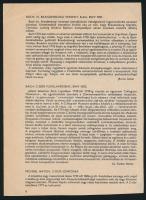 1985 Jean-Pierre Rampal (1922-2000) francia fuvolista aláírása műsorlapon