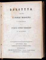 Csokonai Vitéz Mihály munkái I-III. kötet. (Egybekötve.) Közli: Kelemföldy. I.kötet: Tavasz. Lilla. ...
