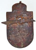 ~1930-1940. "Makói Magyar Királyi Állami Csanád Vezér Gimnázium" Br sapkajelvény, eredetil...