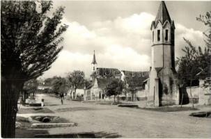 21 főleg MODERN magyar városképes lap / 21 mostly modern Hungarian town-view postcards