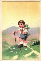 7 db MODERN magyar szocialista üdvözlőlap, propaganda / 7 MODERN Hungarian socialist greeting cards,...