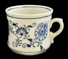 Meissen porcelán csésze, levonóképes, jelzett, m: 8 cm, d: 9 cm
