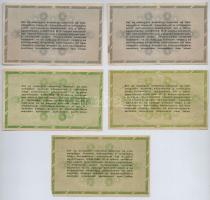 1946. 13db-os vegyes magyar adópengő bankjegy tétel, közte fordított címeres T:III,III-