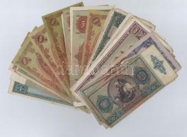 30db-os vegyes magyar pengő bankjegy tétel T:III,III-