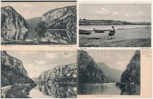 54 db RÉGI magyar és történelmi magyar városképes lap / 54 pre-1945 Hungarian and historical Hungari...