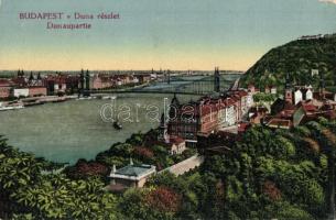 Budapest - 3 db régi képeslap