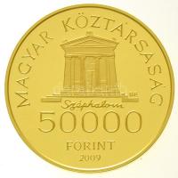 2009. 50.000Ft Au "Kazinczy Ferenc" tanúsítvánnyal (10g/0.986/25mm) T:PP 
Hungary 2009. 5...