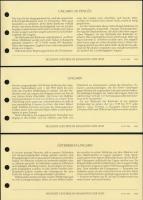 1930. 100P német nyelvű információs lappal + 1936. 10P német nyelvű információs lappal + Ausztria 19...