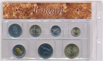 1995-2004. 1Ft-100Ft (7xklf) forgalmi összeállítás berakólapon T:1,1-