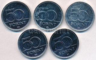 1992- 50Ft ezüstözött Cu-Ni (4xklf) "Nagy Magyarok / Thököly Imre, Kölcsey Ferenc, Batthyány La...