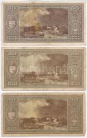 1945. 50P (3x) T:III-