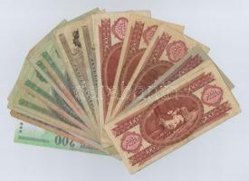 20db-os vegyes magyar forint bankjegy tétel T:III,III-