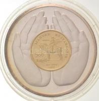 1991. "Az Állami Pénzverőben tett látogatás emlékére" fém emlékérem (42mm) T:PP fo