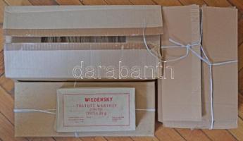 Óriási ragjegy tétel, sok-sok ezer ajánlási ragjegy 2 nagy és 2 kisebb dobozban