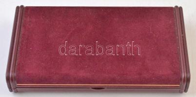 Fülöp Zoltán (1951-) 1994. "Magyar Szentek II - Szent Erzsébet" jelzett Ag emlékérem (32,4...