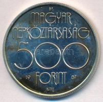 1987. 500Ft Ag "Nyári Olimpia - Szöul 1988" T:BU patina
Adamo EM99