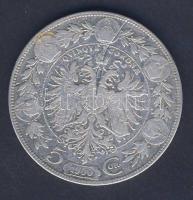 Ausztria 1900. 5K Ag T:3