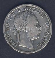 Ausztria 1887. 1Fl Ag T:2/3 kis ph