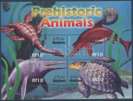 Prehistoric animals minisheet, Ősállatok kisív