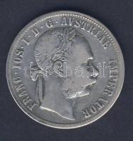 Ausztria 1886. 1Fl Ag T:2-/3 kis ph.