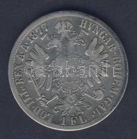 Ausztria 1877. 1Fl Ag T:2/3